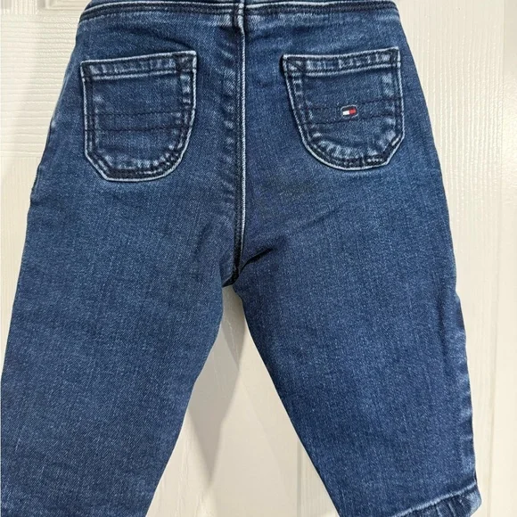 Tommy Hilfiger Kids Dark Blue Jeans - Picture 2 of 9